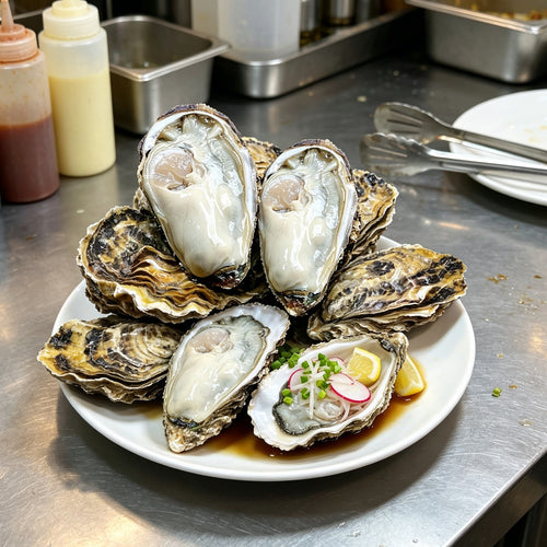Fresh Oysters on the Half Shell