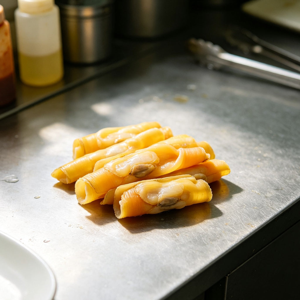 Fresh Razor Clams, Sweet & Tender